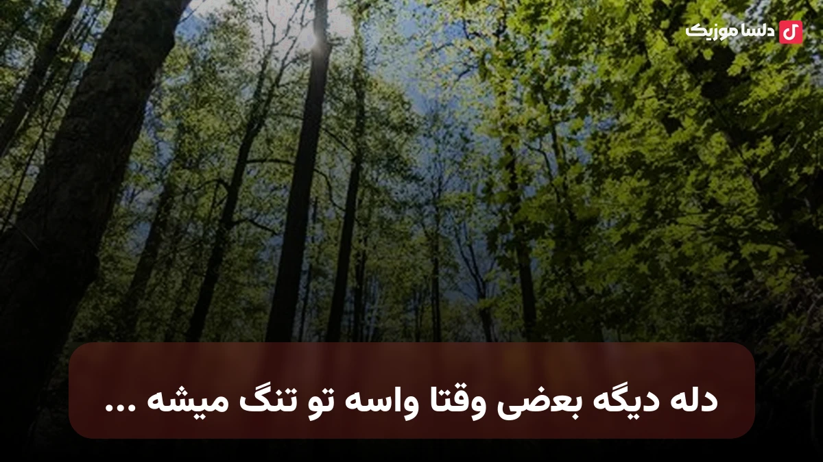دﻟﻪ دﻳﮕﻪ ﺑﻌضی وﻗﺘﺎ واﺳﻪ ﺗﻮ ﺗﻨﮓ ﻣﻴﺸﻪ با صدای زن